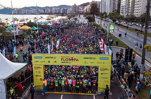 Maratona - Entrega de kits para a Maratona de Floripa começa na quinta